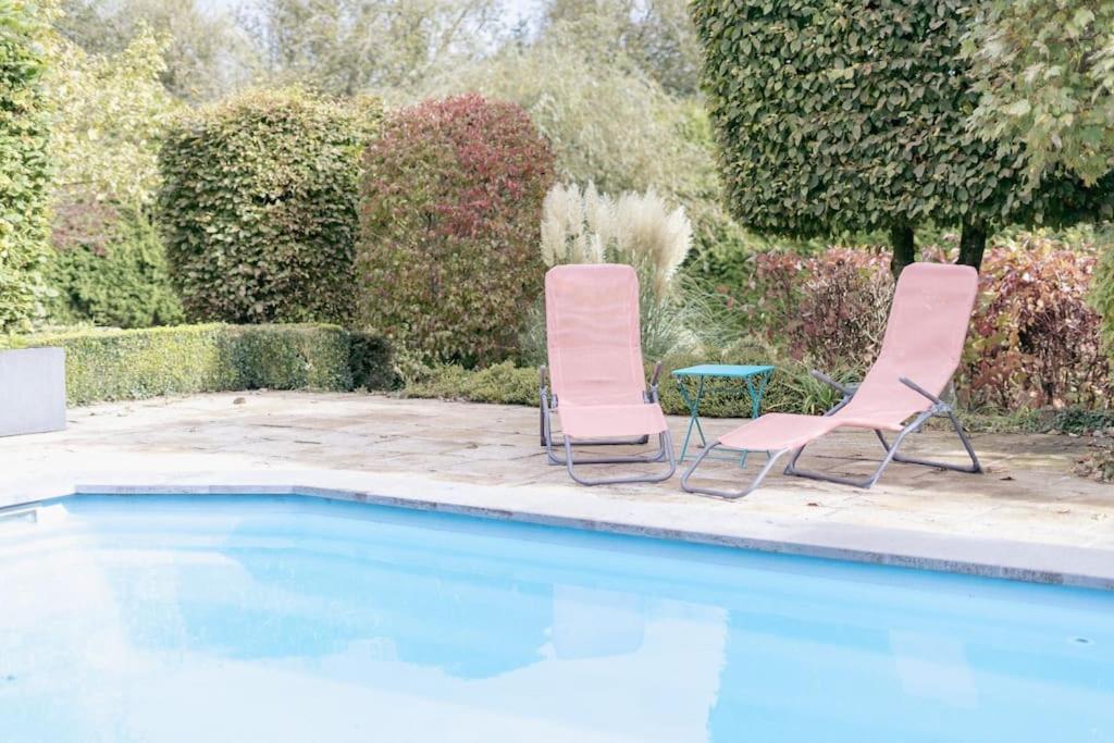 Au Bout De Mes Reves Bed & Breakfast Walcourt Exterior photo
